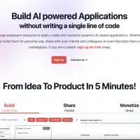 The Forge - Create, Share, and Monetize AI Applications