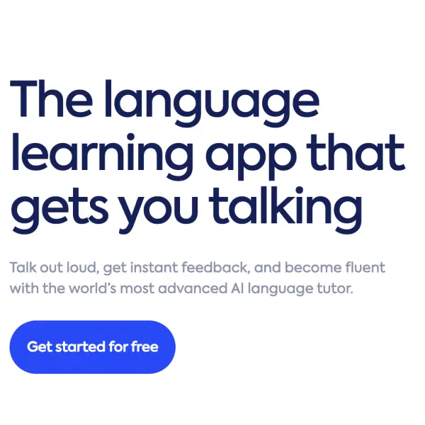 Speak - The language learning app that gets you speaking