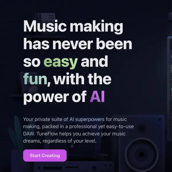 TuneFlow - Intelligent Music Making Platform, Powered by AI