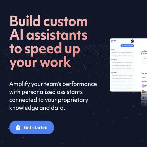 Dust - Build custom AI assistants to speed up your work