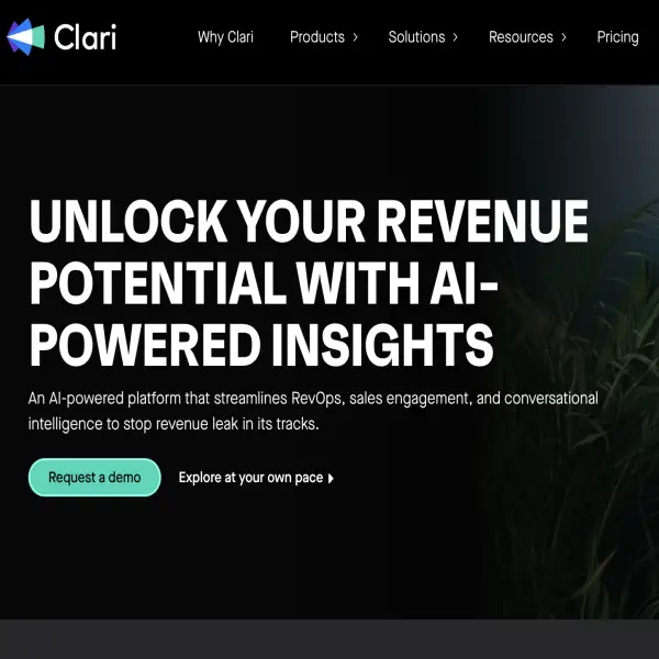 Revenue Platform | Clari