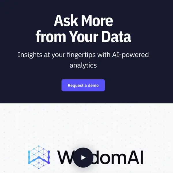 WisdomAI - Data Insights at Your Fingertips