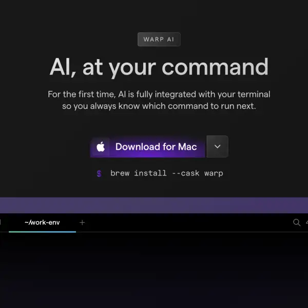 Warp AI: AI at your command