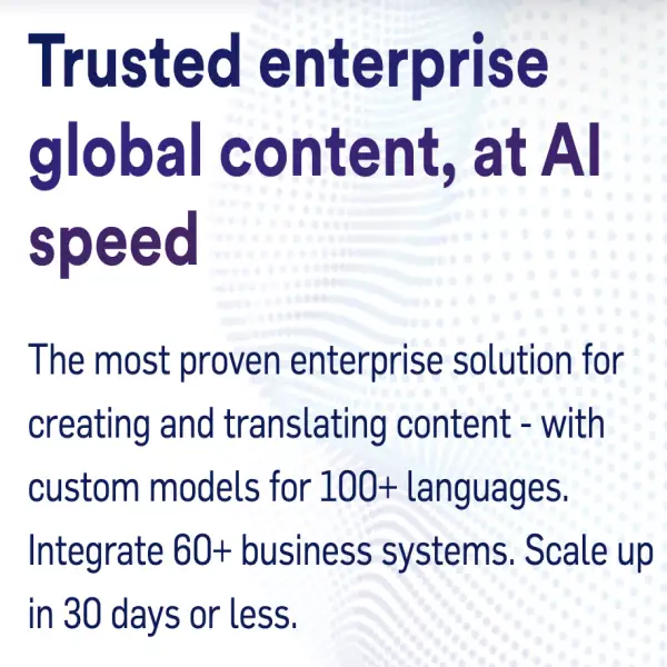 The AI Solution for Enterprise Translation | LILT